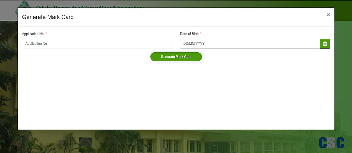 Result Page